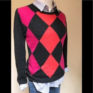 Theory EUC  worn once 100% cashmere crew